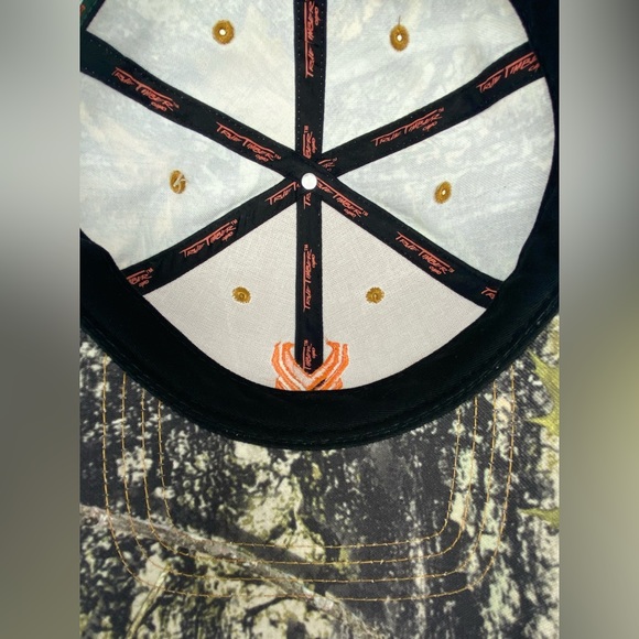 Python True Timber Hat Tan Camo Logo Performance Adjustable Hunting Cap - Picture 10 of 11